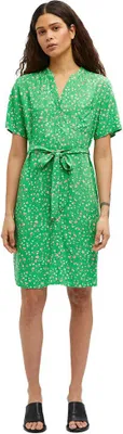Produktbild von Object Ema Elise Kurzes Kurzarmkleid Grün 40 Frau Grün 40