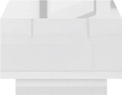Obrázek produktu pro Konferenční stolek čtverec 60x60 cm NORAN - lesklý bílý