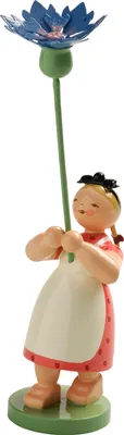 Zdjęcie produktu dla Wendt & Kühn "Dziewczynka z chabrem - 13 cm