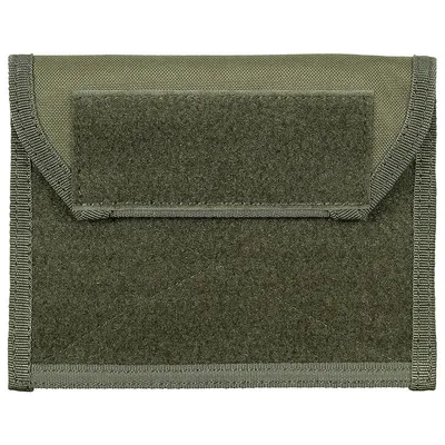 Image de Poche poitrine, velcro, système modulaire "MOLLE", kaki, taille 18 x 14 cm