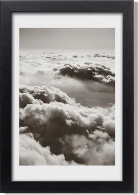 Produktbild von Bild 20x30 MDF-Rahmen, Wandkunst Flug über die Wolken