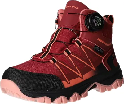 Produktbild von Sneakers Kinder-Mädchen-Outdoor-Allwetterstiefel Rot-Orange-Schwarz-Rosa, Farbe:rot, EU Größe:34