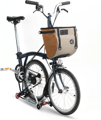 Productafbeelding van Voortas vouwfiets 17 liter - Aluminium frame - Geschikt voor Brompton en Dahon