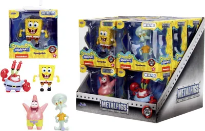 Produktbild von Wiky SpongeBob Sammelfigur aus Metall Wave 1 6,5 cm 1 Stück sortiert