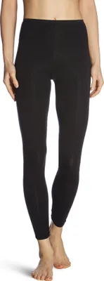 Produktbild von Schiesser Damen Leggings Lange - Luxury Baumwolle Unterhose, Schwarz_200003