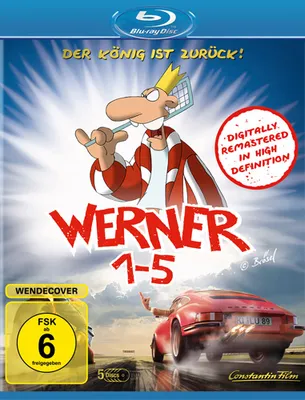 Produktbild von Werner 1-5 - King Box [5 BR] - Blu-ray boxy