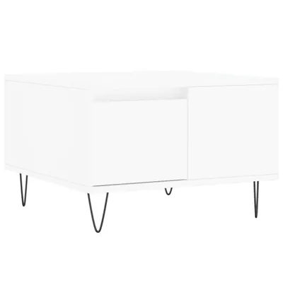 Produktbild von Couchtisch Weiß 55x55x36,5 cm Holzwerkstoff