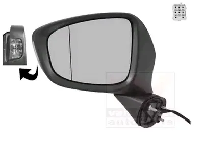 Immagine prodotto di Specchio retrovisore esterno sinistro Van Wezel per Mazda Cx-5