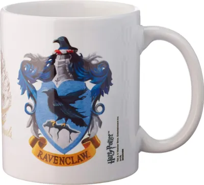 Image de Harry Potter - Tasse à café, Ravenclaw PM1500 (taille unique) (Blanc/Bleu/Jaune)