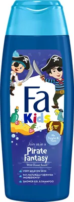Obrázok produktu pre Fa Kids 2v1 Sprchov gl s vou divokho ocenu 250 ml