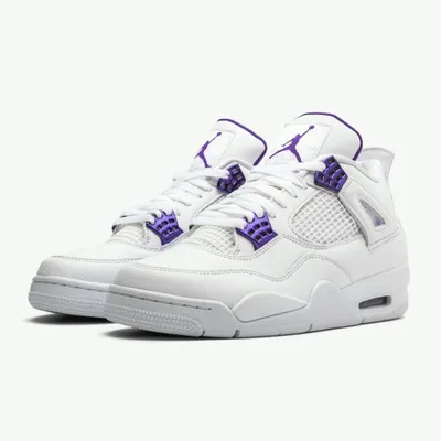 Produktbild von Air Jordans 4 Retro 'Purple Metallic EU: 40.5