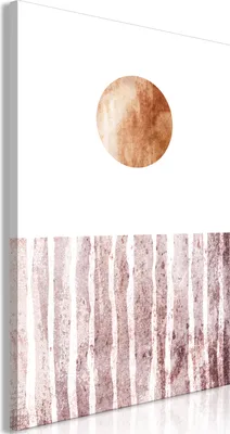 Produktbild von Italienischer Leinwand Leinwandbild - Harmony and Rhythm (1 Part) Vertical 20x30 cm Abstrakt a-A-0607-b-a