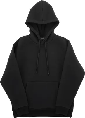 Zdjęcie produktu dla VEVOR bluza z kapturem damska, rozmiar S, polar, długi rękaw, basic pulower z kapturem, ciepła i przyjazna dla skóry, praktyczna i modna, bluza z dużą kieszenią na jesień i zimę, czarna