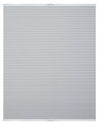 Produktbild von Lichtblick Thermo-Plissee Klemmfix ohne Bohren, Verdunkelung, verspannt Weiß 90 cm x 210 cm (B x L)