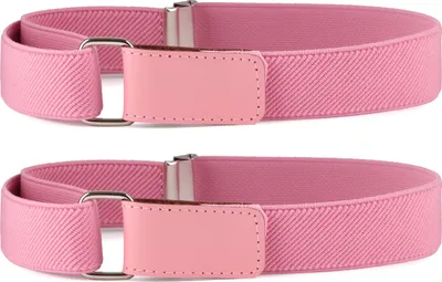 Produktbild von 2x Ladeheid Kinder Gürtel Elastik-Gürtel 1-6 Jahre 34-65 cm P15 (Rosa, 1-6 Jahre)