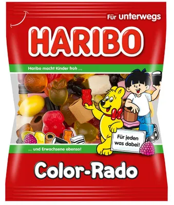 Immagine prodotto di HARIBO Fruchtgummi Color-Rado 389164 100g
