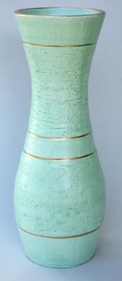 Produktbild von BODENVASE 50cm Keramik Grün Pastellgrün