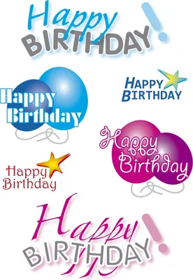 Produktbild von HERMA Sticker DECOR Happy Birthday