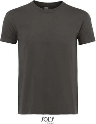 Produktbild von SOLs 11380 | Regent 150 Herren T-Shirt - Farbe: Dark Grey (Solid) - Größe: L