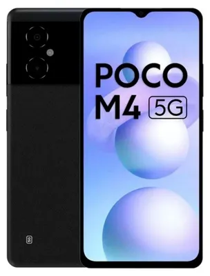 Obrázek produktu pro POCO M4 5G 16,7 cm (6,58") Dual SIM Android 12 4 GB 64 GB 5000 mAh Černá
