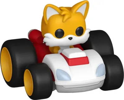 Produktbild von Sonic The Hedgehog Super Racers Diecast Figur Tails 5 cm