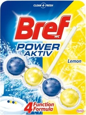 Obrázek produktu pro Bref, WC Power Aktiv, WC suspenze, citron, 50g