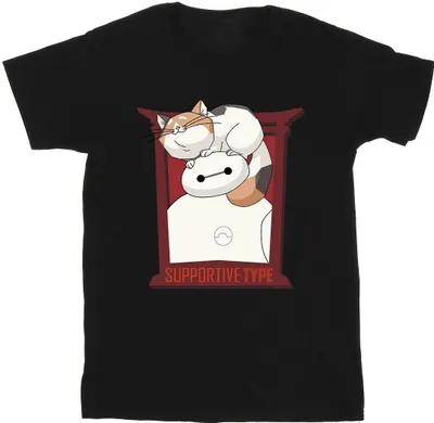 Produktbild von Disney - "Big Hero 6 Support" T-Shirt für Herren BI49352 (M) (Schwarz)