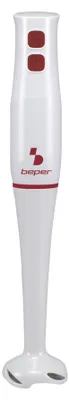 Immagine prodotto di Beper P102FRU003, Frullatore a immersione, 400 W, Rosso, Bianco