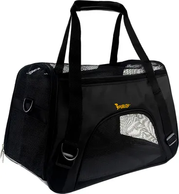 Produktbild von Purlov 20940 Tiertransporttasche 50 x 30 x 25 cm schwarz