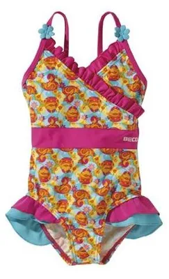 Produktbild von Beco Mädchen Badeanzug Rosa/Türkis
