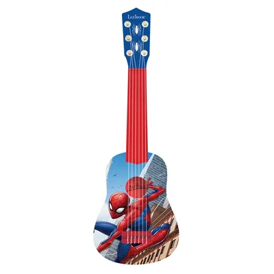 Produktbild von LEXIBOOK - Meine erste Spider-Man-Gitarre - 53 cm - Lernanleitung inklusive