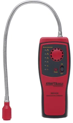 Produktbild von KRAFT&DELE | Gasmelder, ideal für den Einsatz in Wohnhäusern und Wohnmobilen, zur Erkennung von Erdgas, Methan, Propan, Gasspürgerät mit Sonde