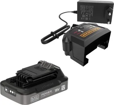 Immagine prodotto di Black & Decker Akku-Ladegerät 1A + 18V 2,0 Ah Akku
