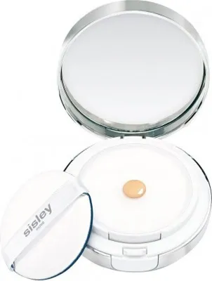 Image de Sisley, Phyto-Blanc, Fond de teint compact, n° 1, White Opal, SPF 30, 14 g
