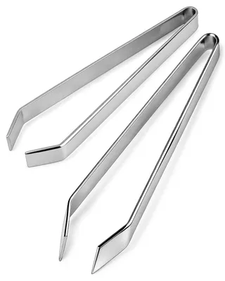 Imagen del producto de Juego de dos pinzas para quitar espinas, acero inoxidable, 12 cm
