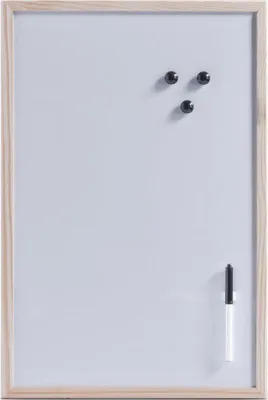 Immagine prodotto di Lavagna magnetica bianca con pennarello, 40 x 60 cm
