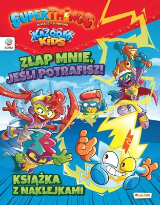 Image de SuperThings. Książka z naklejkami