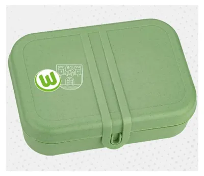 Produktbild von VfL Wolfsburg Brotdose organic Stadtwappen