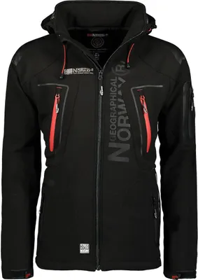 Zdjęcie produktu dla Geographical Norway Kurtka męska czarny WU1060H/GN-BLACK/WY2672H/GN/WU4546 Rozmiar XXXL