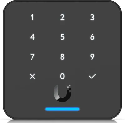 Produktbild von Ubiquiti Reader Flex, Basis-Zugangskontrollleser, Zugriffschip/Kartenleser, Bluetooth, IP55, Nahfeldkommunikation (NFC)