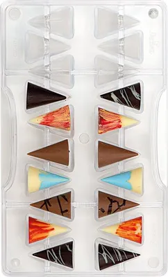 Produktbild von Polycarbonat-Schokoladenform, kleiner Kegel