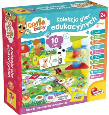 Obrázok produktu pre Carotina Baby Kolekcia Vzdelávacích Hier 95117 Lisciani P6