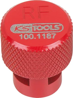 Productafbeelding van KS TOOLS ventieldopjes, artikelnummer 100.1187, 28 gram