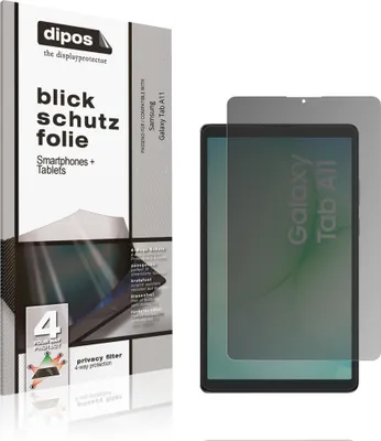 Produktbild von Blickschutzfolie für Samsung Galaxy Tab A11 matt Schutzfolie Folie Display Schutz dipos