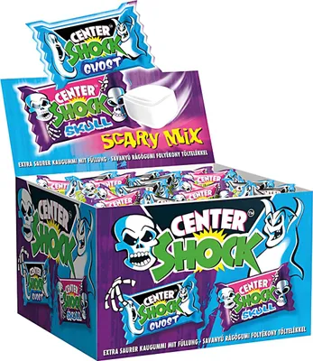 Immagine prodotto di Centre Shock Scary Mix gomma da masticare extra acida 2 motivi spaventosi 400g