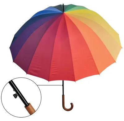 Produktbild von Regenschirm Rainbow - Automatisch
