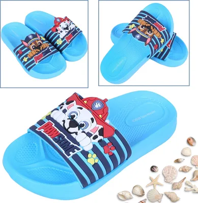 Produktbild von Blaue Badelatschen/Flip-Flops für Jungen Paw Patrol NICKELODEON 31-32 EU