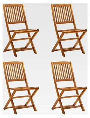Produktbild von Klappbare Gartenstühle 4 Stück