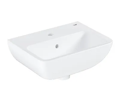 Produktbild von Grohe Start Edge - Handwaschbecken 45x35 cm, mit Überlauf, 1 Hahnloch, alpinweiß