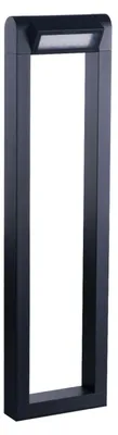 Produktbild von AZzardo AZ4305 Außenpfostenleuchte, Rahmen 70, schwarz